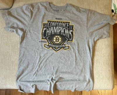Boston Bruins 2011 Eastern Conference Champions Camiseta Hombre’s Grande Foto 1 de 2