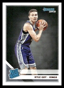 2019 Donruss  #245 Kyle Guy Sacramento Kings  RR, RC Basketball card