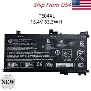 NEW OEM Genuine TE04XL Battery for HP Omen 15-AX200 15-BC 905175-2C1 905277-855 - Picture 1 of 12