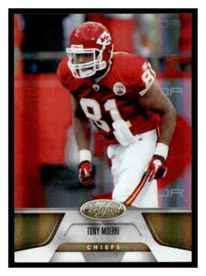 2011 Panini Certified #76 Tony Moeaki Mirror Gold #/25 - Image 1 of 2