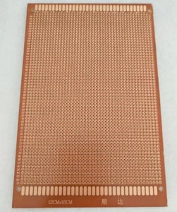 Placa de circuito impreso PCB de cobre de un solo lado de 12 cm x 18 cm prototipo placa de pan - Imagen 1 de 2