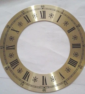 Grand daughter or mantel clock dial chapter ring 175 mm - Picture 1 of 1