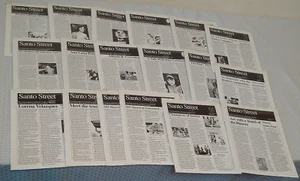 18 EL SANTO Street WRESTLING FanZine Newsletter Lot Run #1-18 Set WWF WWE CMLL - Picture 1 of 1