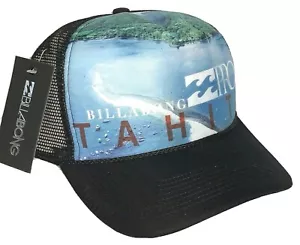 Men's Billabong Tahiti Pro Snapback Trucker Cap. OSFA. NWT, RRP $29.99. - Bild 1 von 2