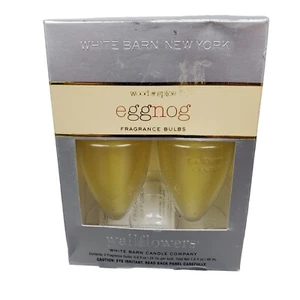 White Barn New York Wood & Spice Eggnog Wallflowers Fragrance Bulbs 2 Pk - Picture 1 of 6