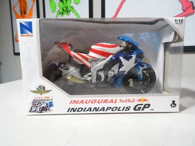 NUEVA NEWRAY Honda Inaugural RedBull Indianapolis GP Motocicleta Conmemorativa 1:12 Foto 1 de 4