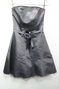 Jessica McClintock for Gunne Sax Black Dress-Size 7/8-Vintage-Y2K-Whimsigoth-90s - Picture 1 of 9