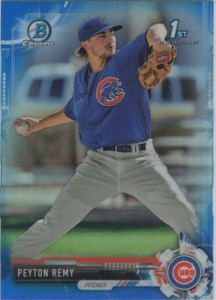 2017 Bowman Chrome Peyton Remy Blue /150