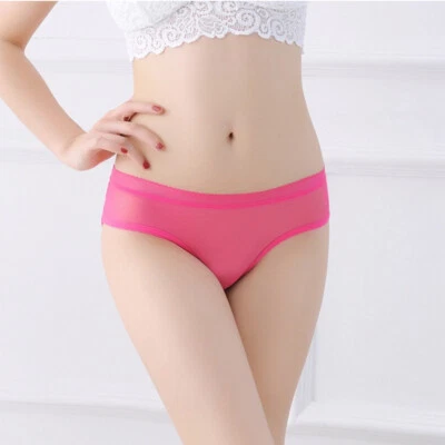 Sexy Perspectiva Mujeres Bragas Refrescantes Transpirables Calzoncillos Pantalones Panty para Dormir Foto 1 de 4