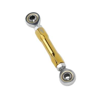 Palanca de cambios de aluminio dorado para Harley MID-Control Dyna Super Glide FXDI FXDLS  Foto 1 de 4