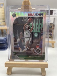 2019-2020 Hoops Premium Stock #227 Carsen Edwards Celtics Silver Holo RC