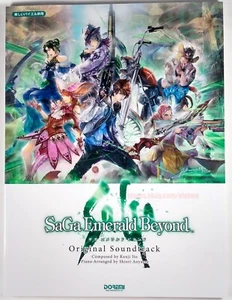 SaGa Emerald Beyond Original Soundtrack PIANO SHEET MUSIC Song Book JP Release - Picture 1 of 5