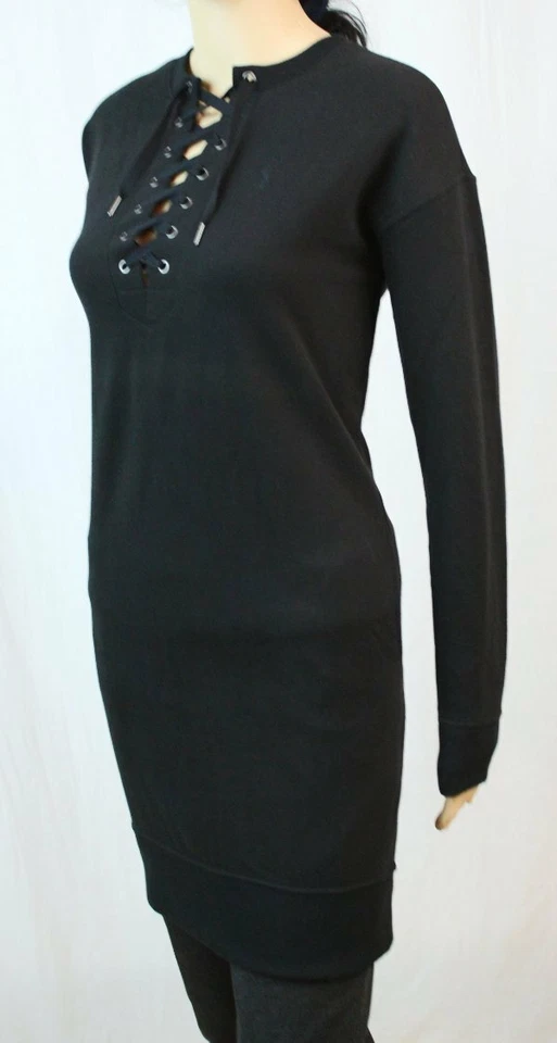 POLO Ralph Lauren Ladies Lace Up Front Sweatshirt~Long Length~NWT - Image 1 of 1