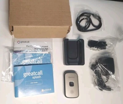 Dispositivo de resposta médica GreatCall Splash 5 estrelas à prova d'água para peças  - Imagem 1 de 2