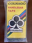 Nos Nastro Tappi Manubrio Colnago Ribbon Handlebar Tape Black White Vintage Cork