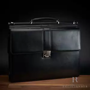 Montblanc Leather Goods Cashmere in Leather Triple Gusset Document Case - Bild 1 von 4