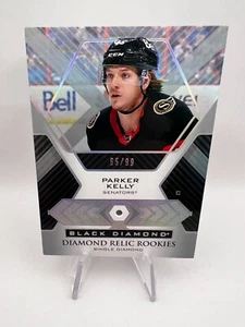 Parker Kelly - 2021-22 Black Diamond Relic Rookie Gems #BDR-PK /99 Senators RC - Picture 1 of 3
