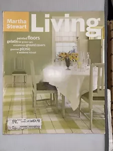 Martha Stewart Living Magazine Vintage June 1996 No 40 Like New W/ Recipe Cards - Picture 1 of 3