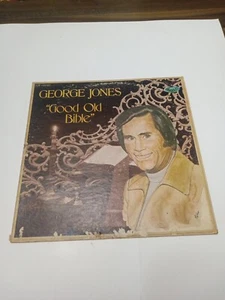 George Jones Good Old Bible Vinyl LP Record Country Music Gospel No Show Jones - Picture 1 of 4