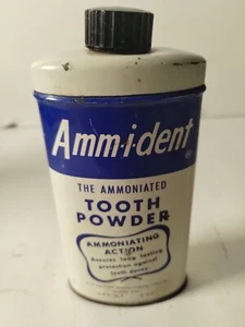 Ammident Zahnpulver Timg Flasche 3 oz leicht gebogen siehe Fotos - Bild 1 von 10