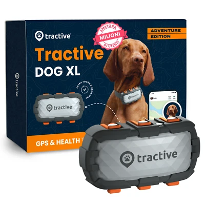 Tractive DOG XL Adventure | GPS per cani e monitor di salute | Grigio | USATO - Image 1 of 4