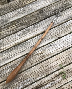 Edwardian Silver Toasting Fork William Aitken Birmingham 1906 CZX - Picture 1 of 3