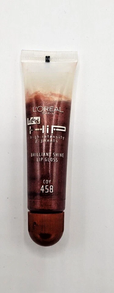 NEW L'Oréal HiP High Intensity Pigments Brilliant Shine Lip Gloss- 458 COY - Image 1 of 1