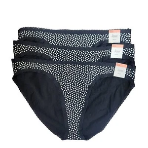 Jenni Intimates Underwear Women's XXXL Multi Set of 3 Panties Lace Trimmed 6542 - Picture 1 of 4