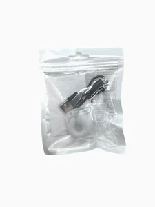 Unbranded ~ White ~ Wireless Single Bluetooth Earbud with Cable in Bag - Zdjęcie 1 z 4