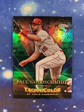 2023 Topps Chrome #TR-15 Paul Goldschmidt Technicolor Green Refractor /99