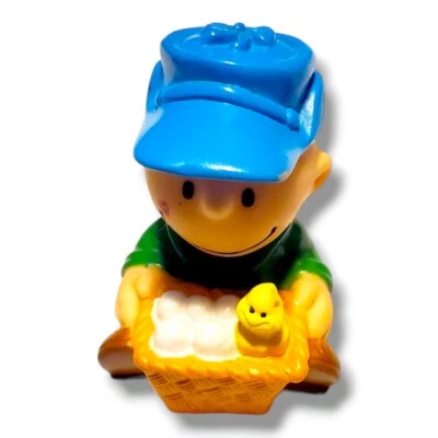 Figura de plástico flexible Charlie Brown #BN Vintage Peanuts 1966 2,5" gran forma Foto 1 de 3
