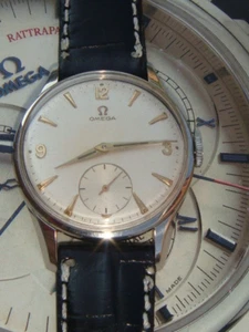 Omega 1956 mens mans gents HW calibre 256 2800-1 Swiss vintage gold filled watch - Picture 1 of 24