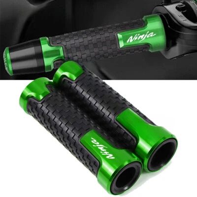 For KAWASAKI NINJA 250R 300 650 ZX6R ZX10 Rmotorcycle Grips Handle bar Handlebar - Image 1 of 4