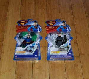 Superman Returns Crystal Escape Superman & Missle Lex Action Figure Mattel 1A - Picture 1 of 4