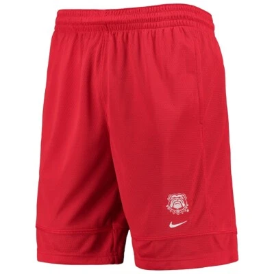 Georgia Bulldogs Nike Fast Break Team Performance Shorts Mens Size M Red Mesh - Image 1 of 4
