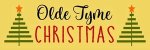 Olde Tyme Christmas Reusable Stencil for painting, DIY PRIM Sign #10467 - Picture 1 of 1