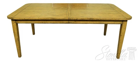 LF53826EC: GUY CHADDOCK Distressed Finish Country French Dining Table Cover