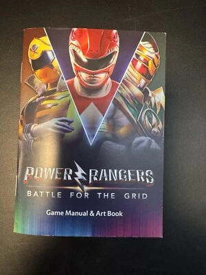 ✅ Power Rangers: Battle for the Grid Ranger Edition (Switch 2019) Manual Only - Image 1 of 3