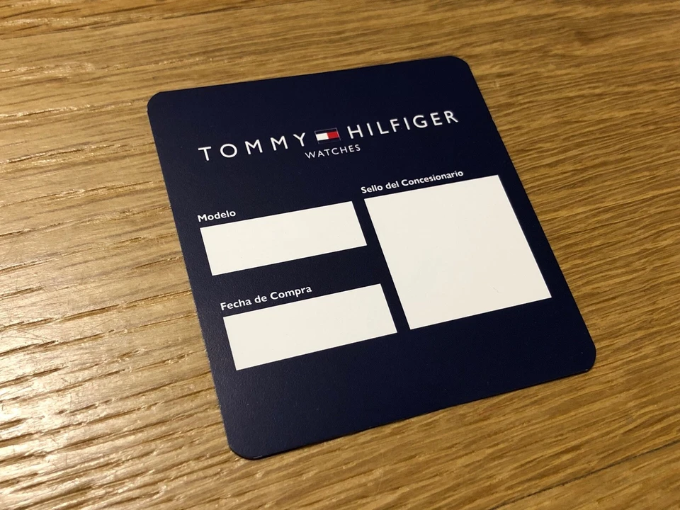 Relojes Tommy Hilfiger - Garantía para relojes - Para coleccionistas Foto 1 de 1