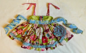 Matilda Jane Platinum Ellie Top Floral size 4 - Picture 1 of 7