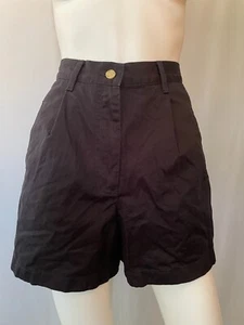 Pantalón de mezclilla Ann Taylor Loft para mujer corto negro bolsillos talla 6 - Imagen 1 de 11