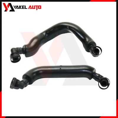 Crankcase Breather Hoses Driver & Passenger Side Fit For BMW X5 545i 645Ci 745Li - Image 1 of 4