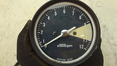 1976 Honda CB360 CB 360 H793. tachometer tach gauge - Image 1 of 4