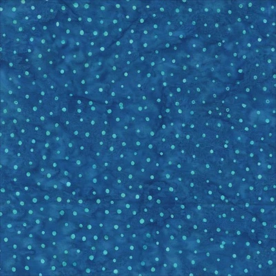 QE8: Charm - Mini Dots - 450Q-4 Cobalto - Batik Foto 1 de 2