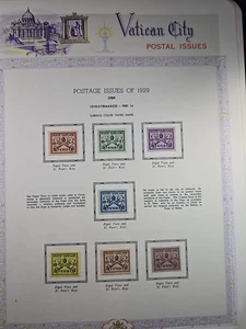 1929-2006 VATICAN CITY stamp collection - COMPLETE - MINT, Hinged on White Ace - Picture 1 of 18