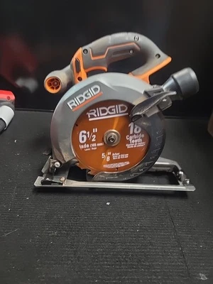 Ridgid R8655 18V Cordless 6 1/2 in Circular Saw W/ Blade Tool Only - Image 1 of 4