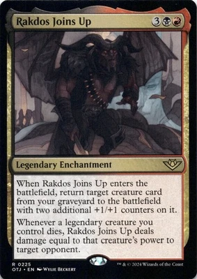 Rakdos Joins Up Outlaws of Thunder Junction Magic MTG NM - Image 1 of 2