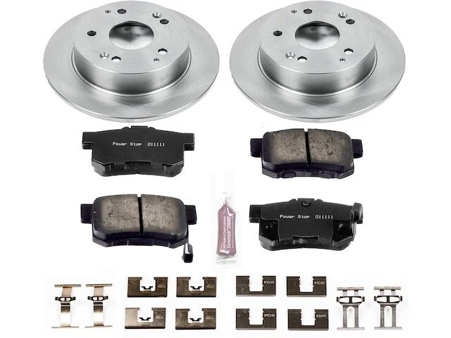 Kit de pastillas de freno trasero y rotor para Honda Civic Si TZ396JP 2004-2005 Foto 1 de 1