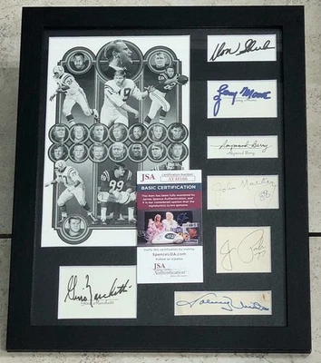1958 COLTS AUTOGRAPHED AUTHENTIC TEAM Signed FRAMED Photo JSA COA UNITAS SHULA + - Image 1 of 4