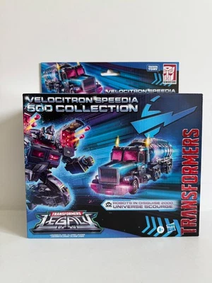 TRANSFORMERS VELOCITRON SPEEDIA 500 UNIVERSE SCOURGE NEW HASBRO TAKARA TOMY 2022 - Image 1 of 4